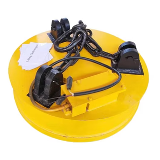 Circular Electromagnetic Lifting Magnets for Scrap Metal Handling